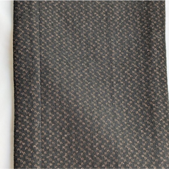 Apt. 9 BRYNN Shimmer Straight leg Pants - Size 6 Black/Copper - Picture 4 of 10